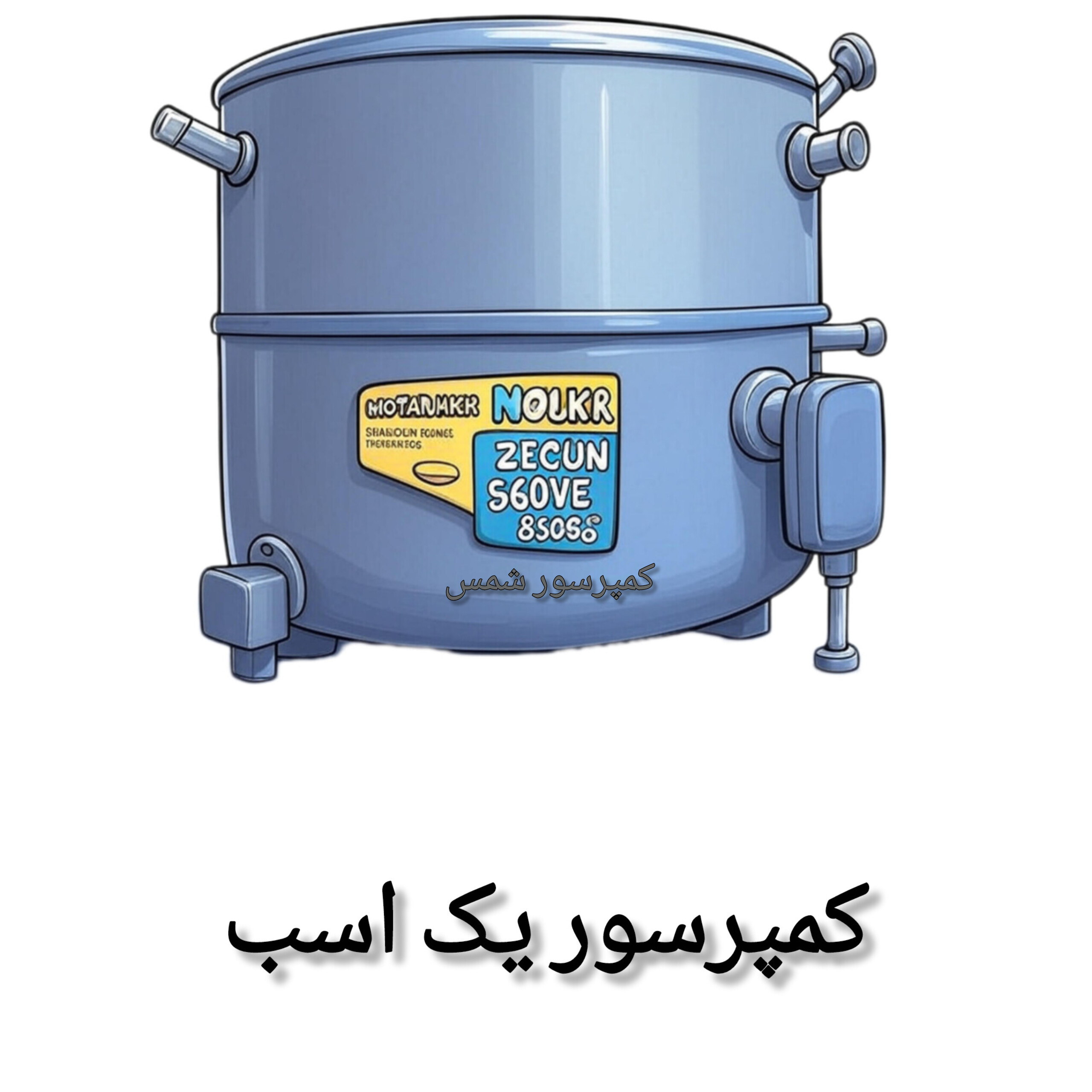 تفاوت قیمت کمپرسور با نصب و بدون نصب