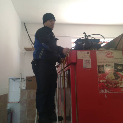 شارژ گاز موتور یخچال