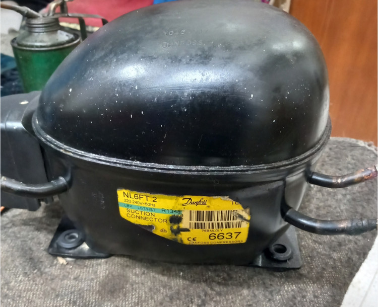 موتور وکیوم و شارژ گاز دست دوم